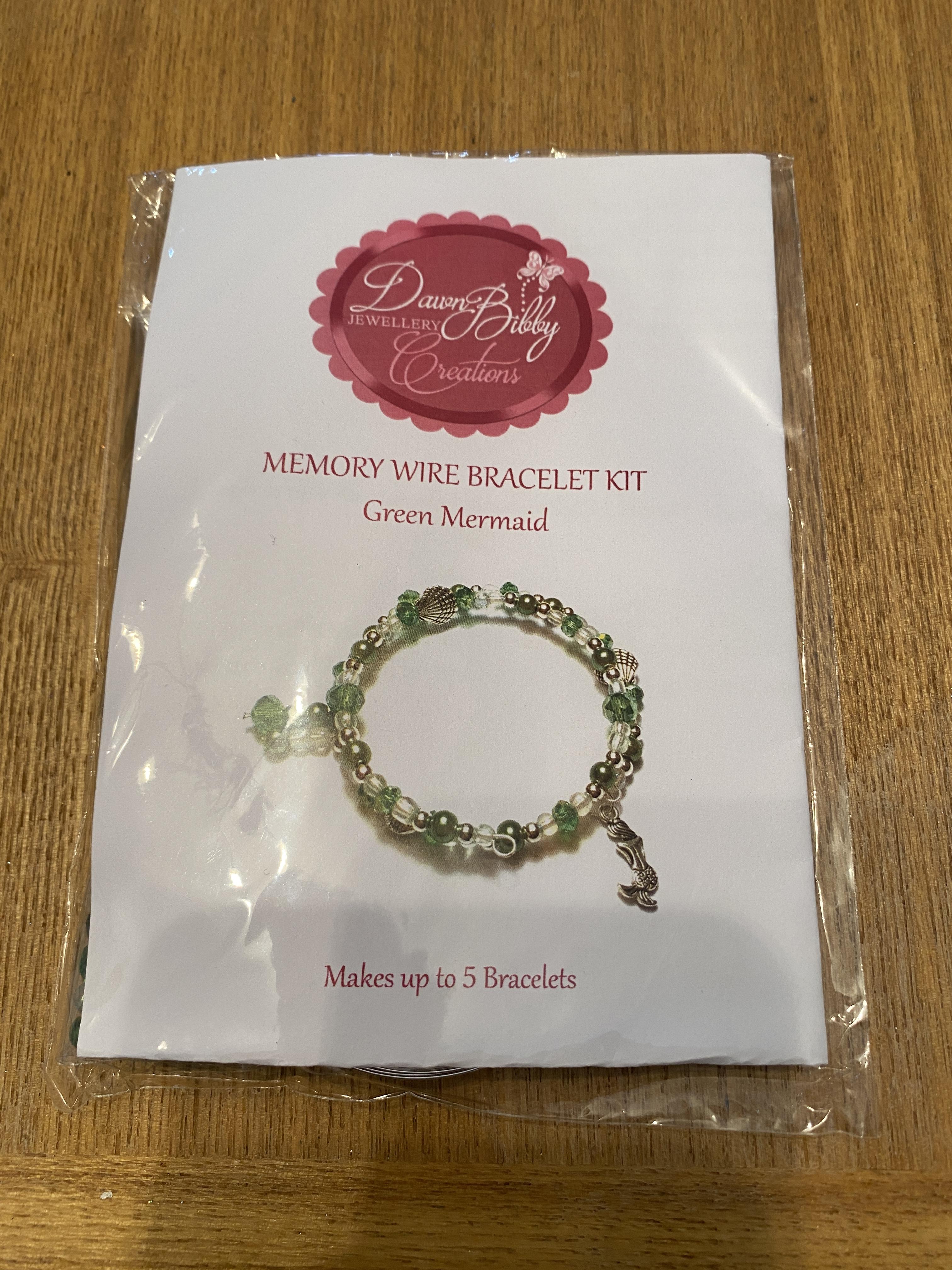 Memory wire clearance bracelet kit