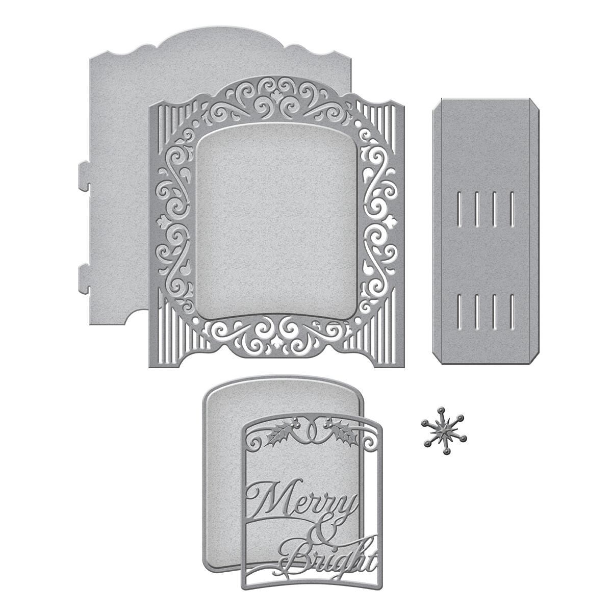 Spellbinders S4-379 Dies, Decorative Labels One Dies - ..dk