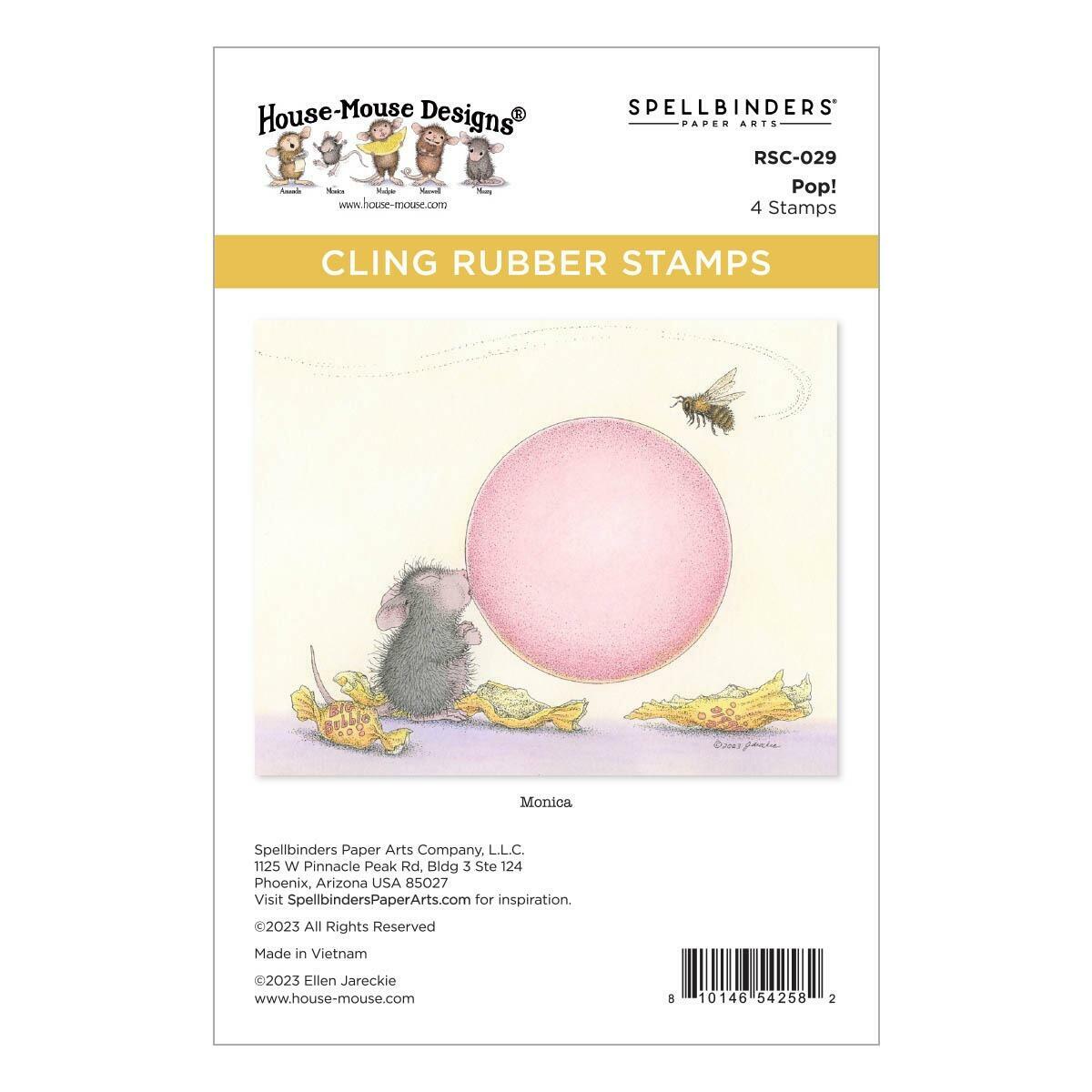House Mouse Pop Cling Stamp Set House Mouse Pop Cling Stamp Set