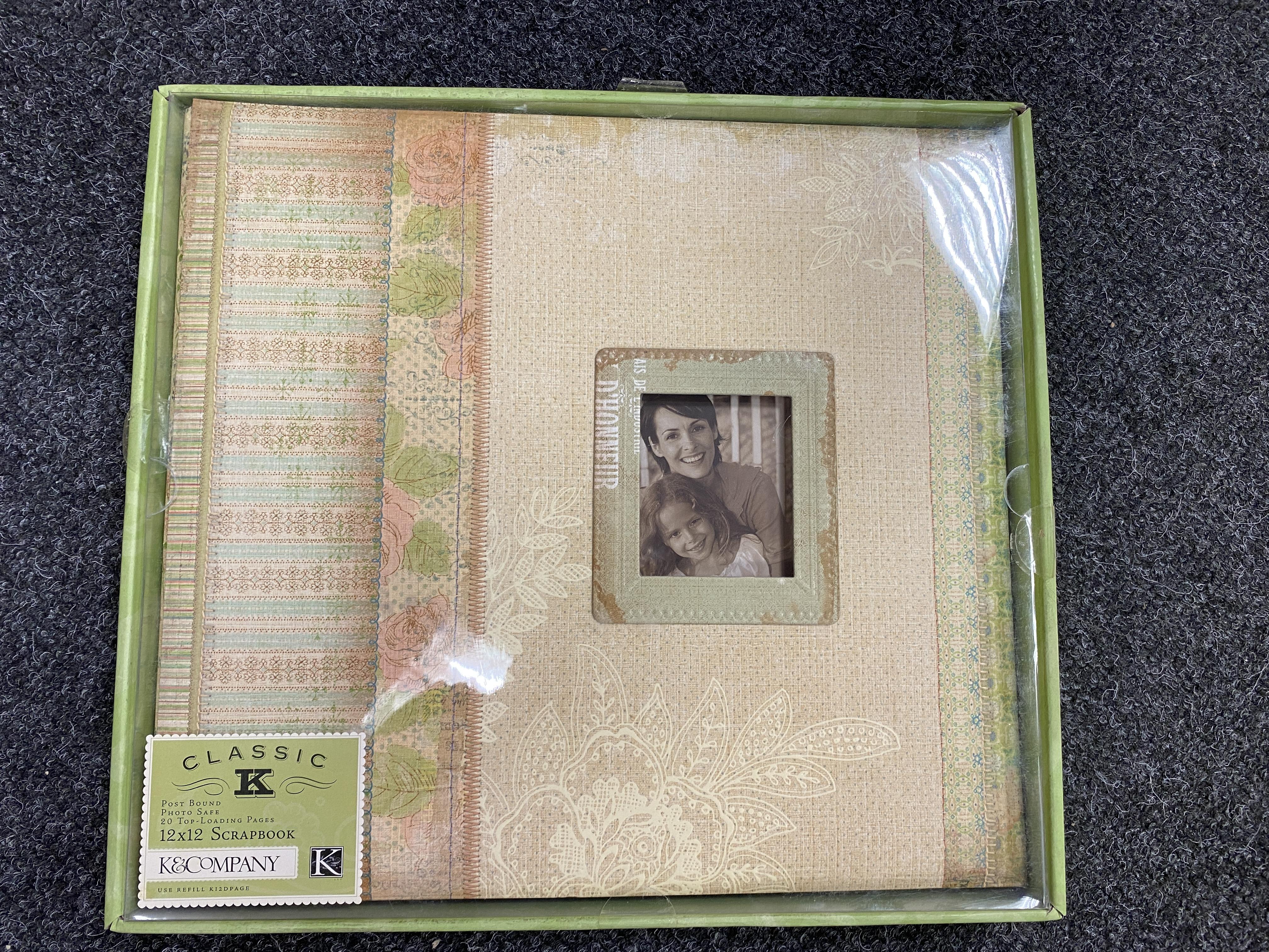 K & Company 12' x 12' Scrapbook Album - CLASSIC K MARGO