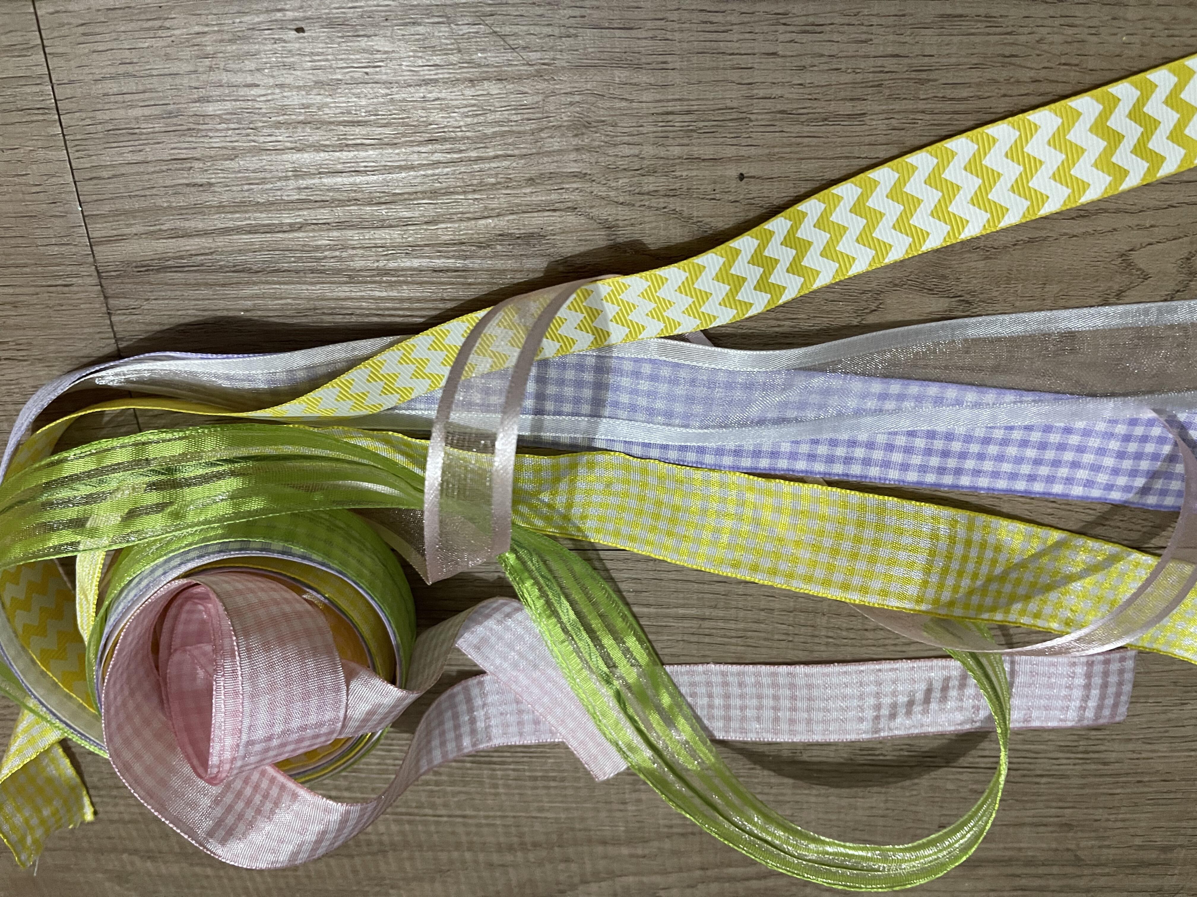 EASTER RIBBON SET - 7 yards assorted