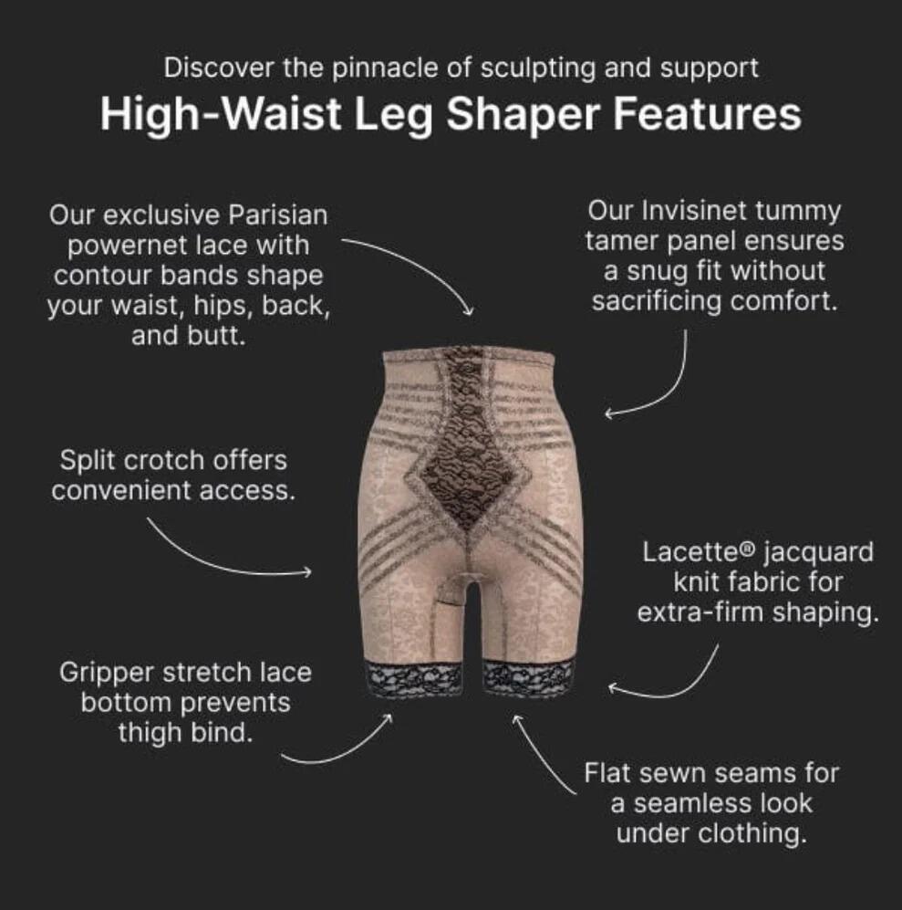 Rago long leg panty girdle