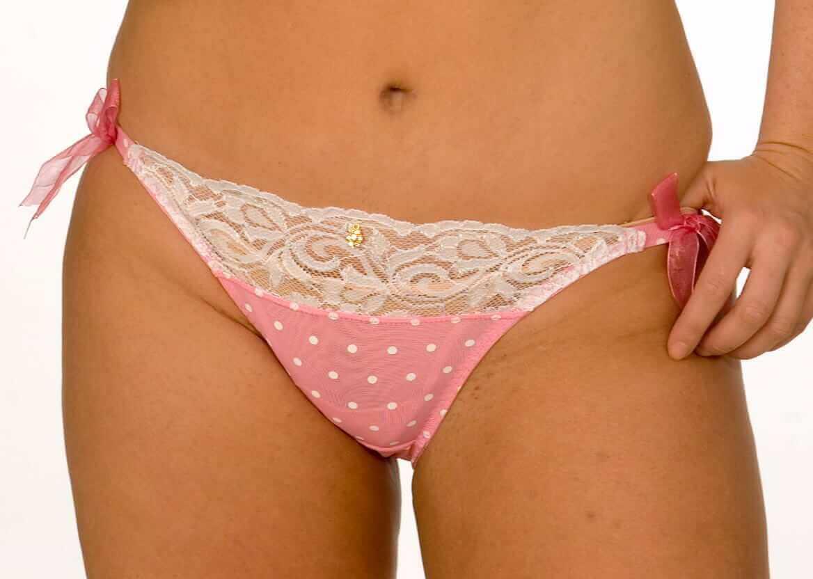 Low Cut Panty With Side Bows