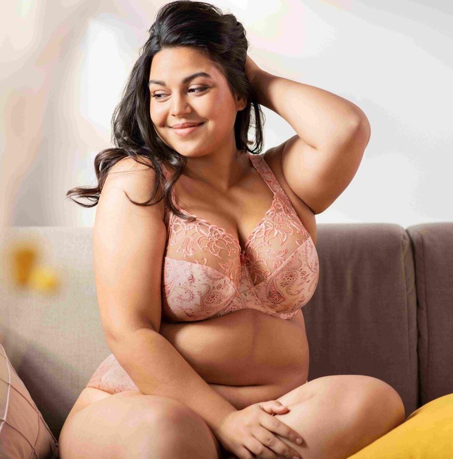 Carmen Wire Free Bra from Ulla Dessous up to I cup - Natural Curves