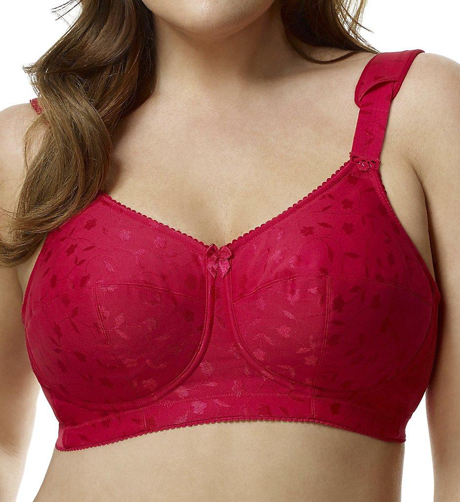 Jacquard Wire Free Bra with Soft Cups Up To N Cup - Elila