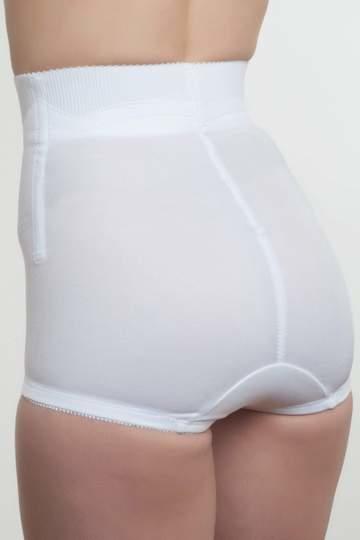 White High Waist Shaping Panty rear view