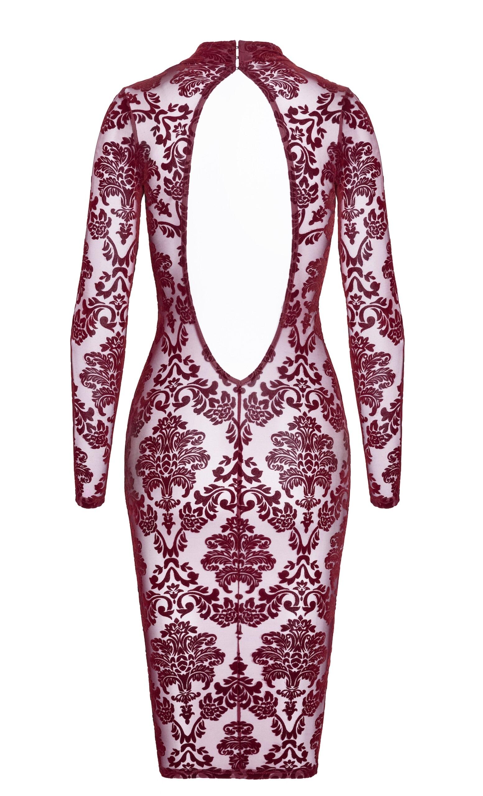 Kink Royal Midi Dress rear