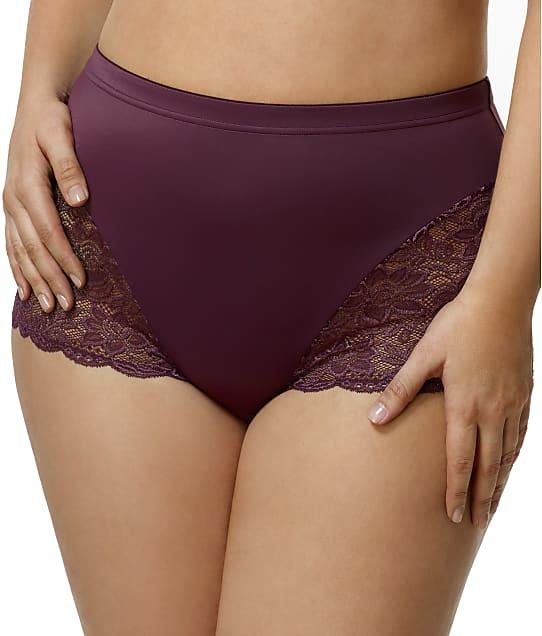 Plum Stretch Lace Cheeky Panty