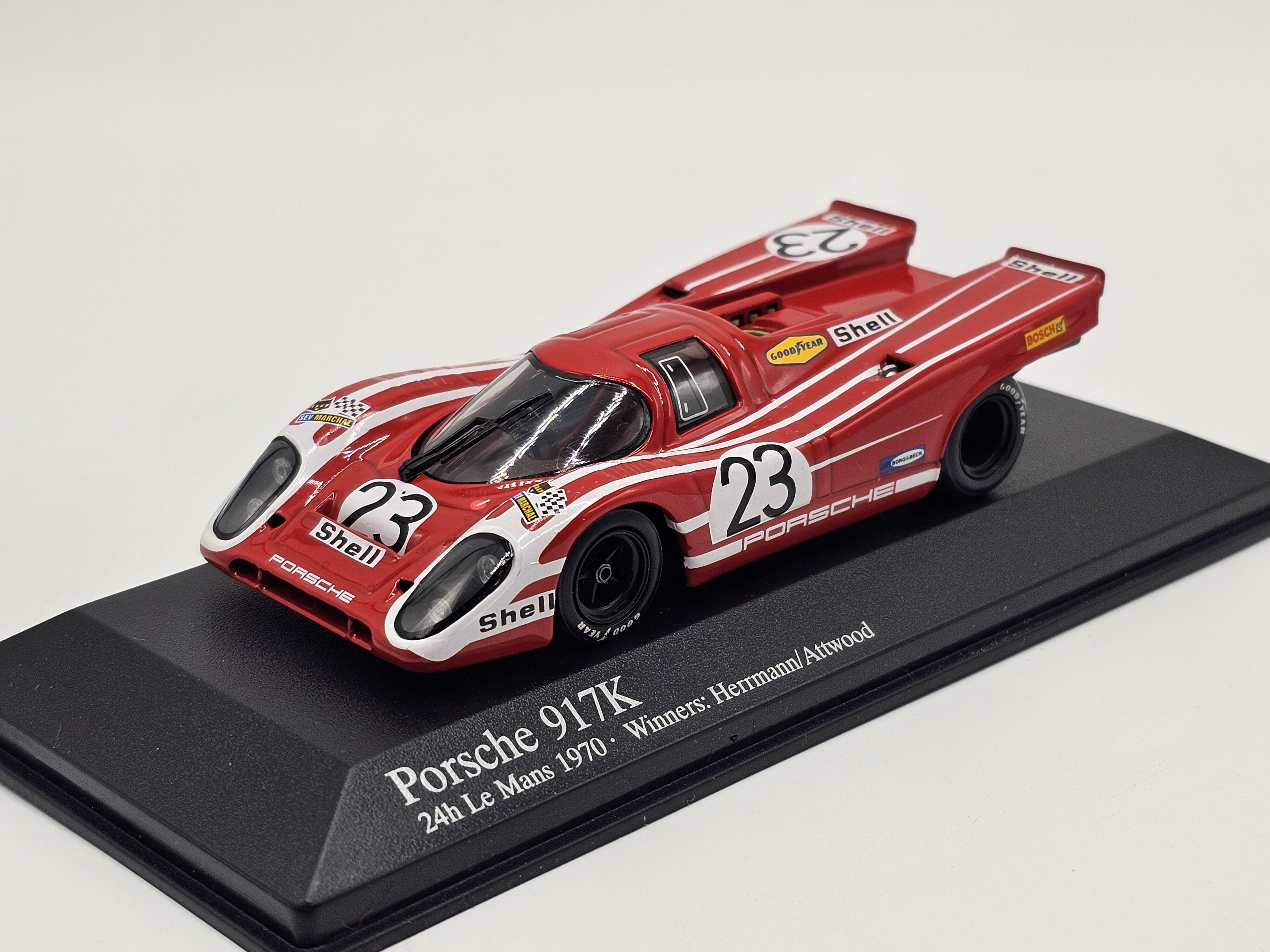 Minichamps 1 43 1970 Porsche 917K Hermann Attwood Minichamps