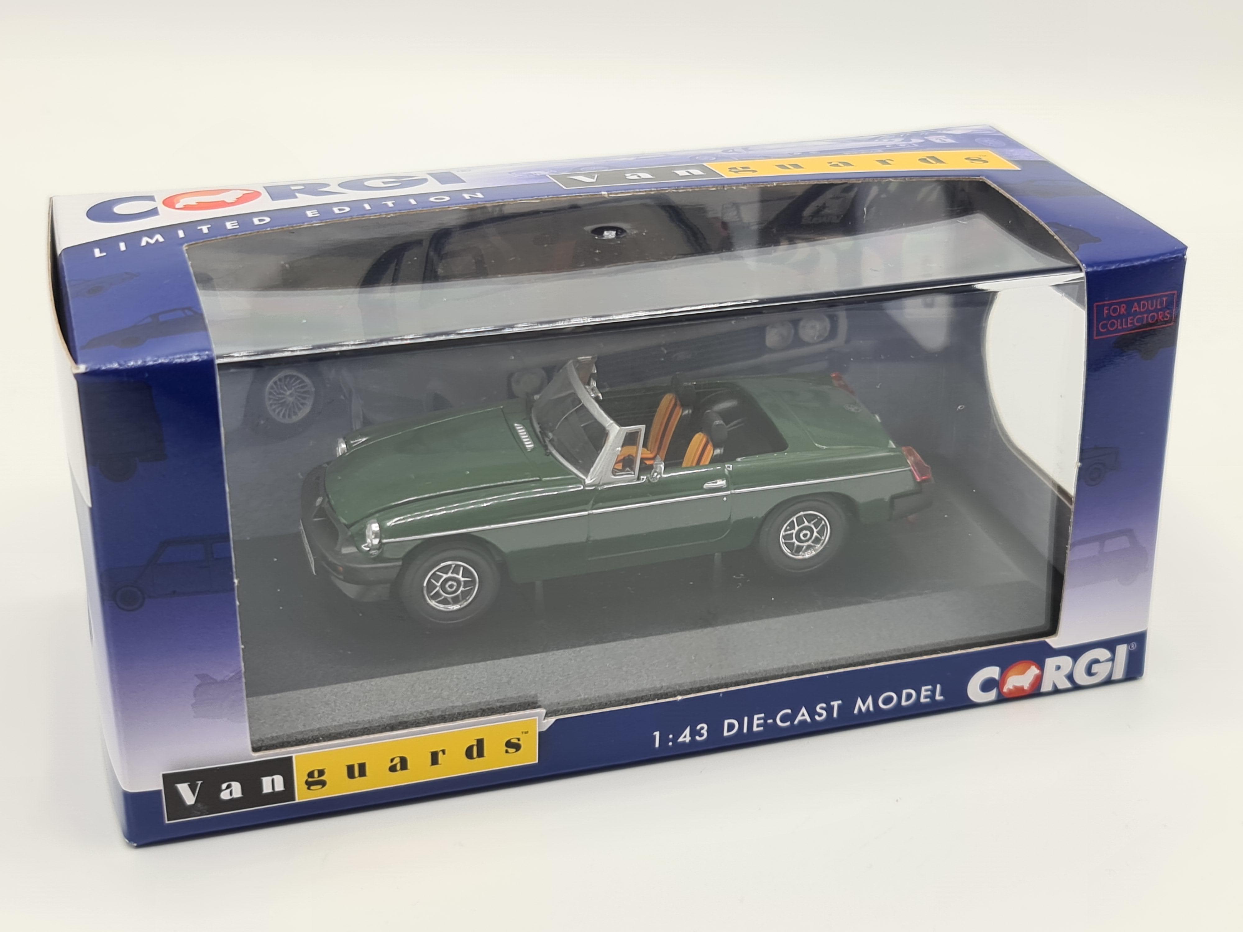 1/43 1983 MGB Roadster V8 - Don Hayter's Car - Corgi Vanguards