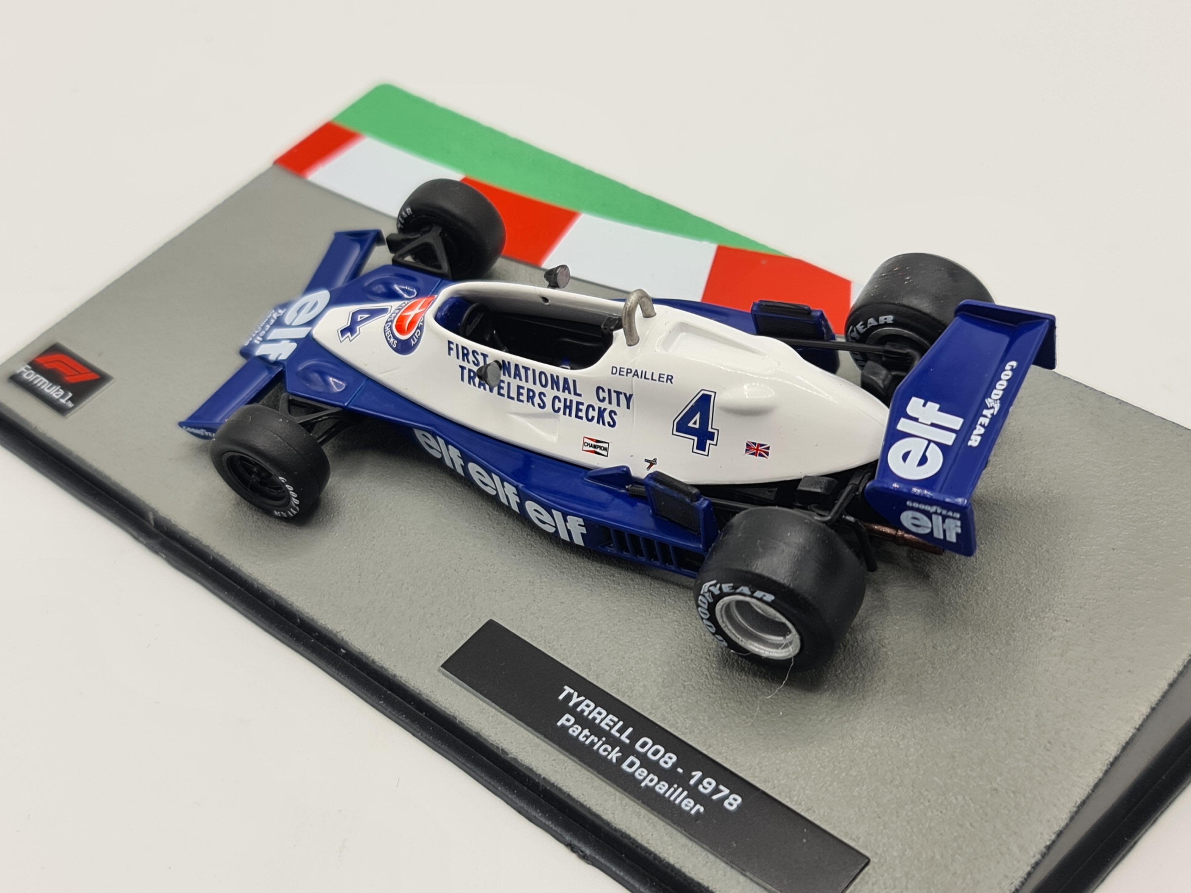 1:43 Tyrrell 008-RBA f1 - Patrick Depailler 040 1978