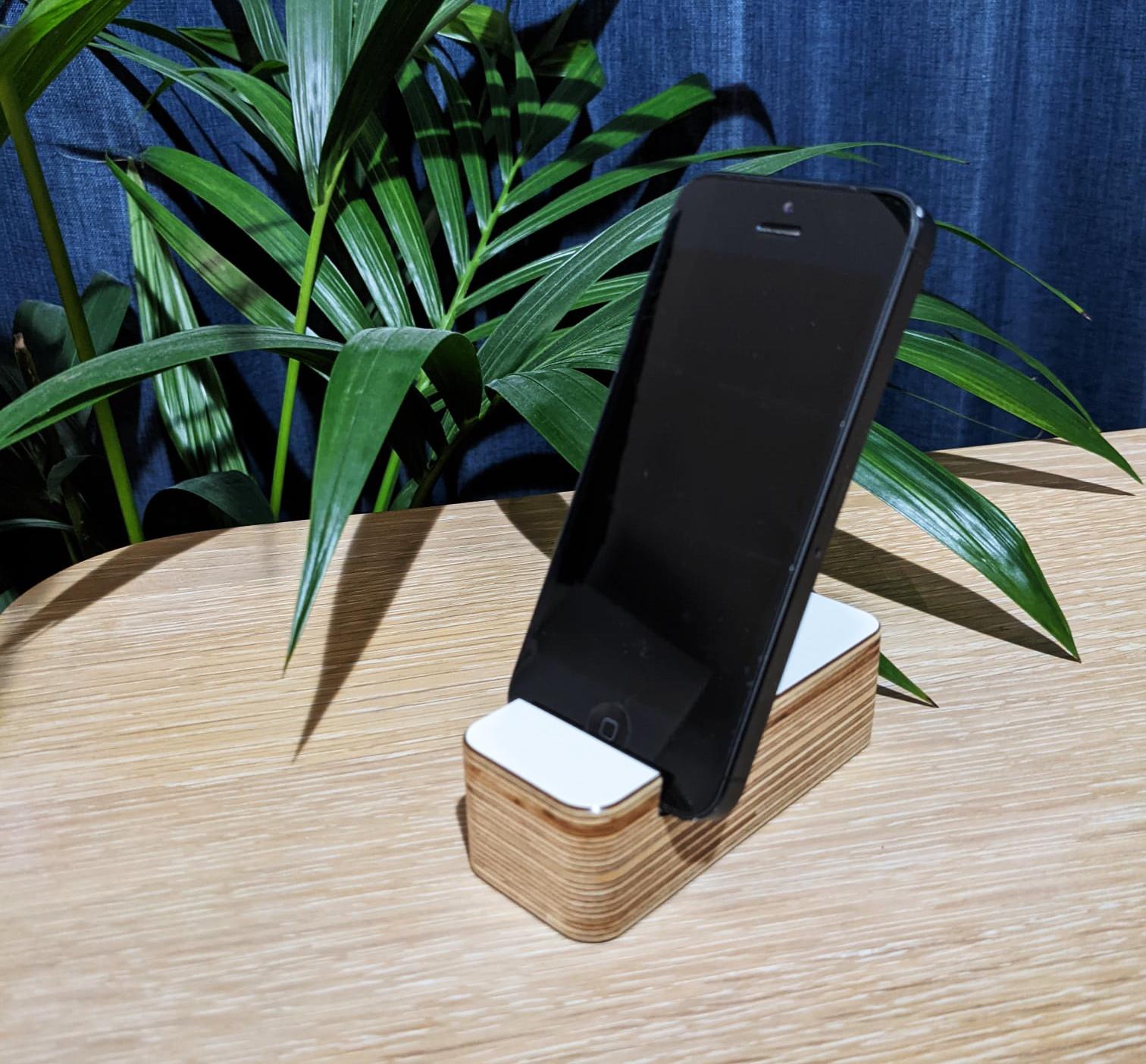 WEAMO Mobile Phone Stand Block A - Front Plant
