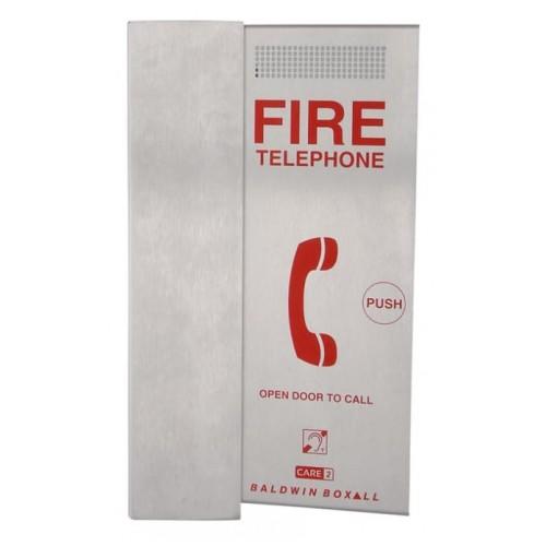 Baldwin Boxall CARE2 C2FTSP Type-A Fire Telephone With Push Door Stainless Steel