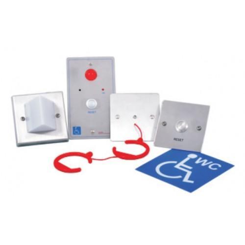 Baldwin Boxall OmniCare & CARE2 CTRLS Disabled Toilet Alarm Assistance Call Single-Zone Control Panel Stainless Steel