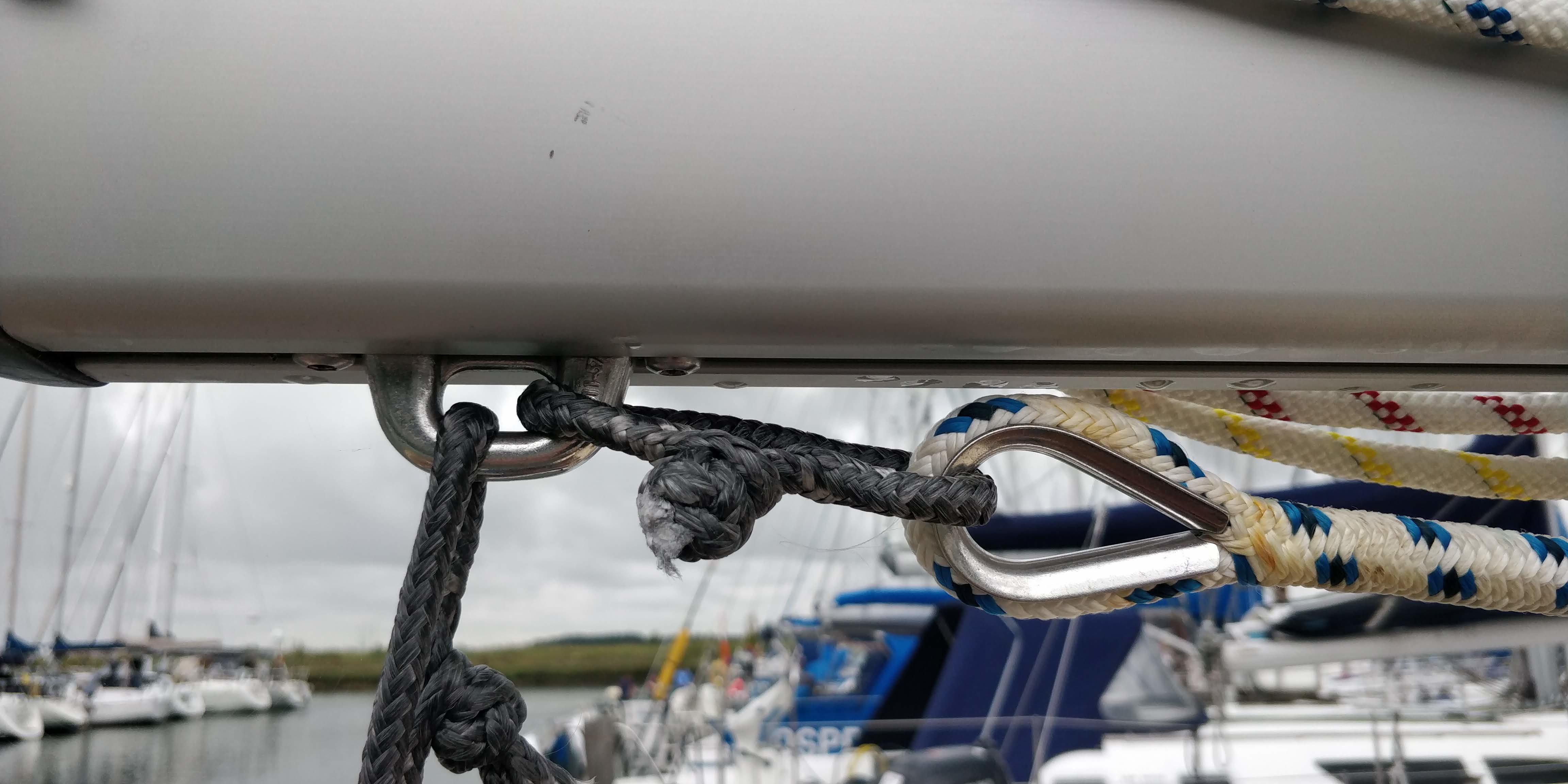 dyneema yacht rigging