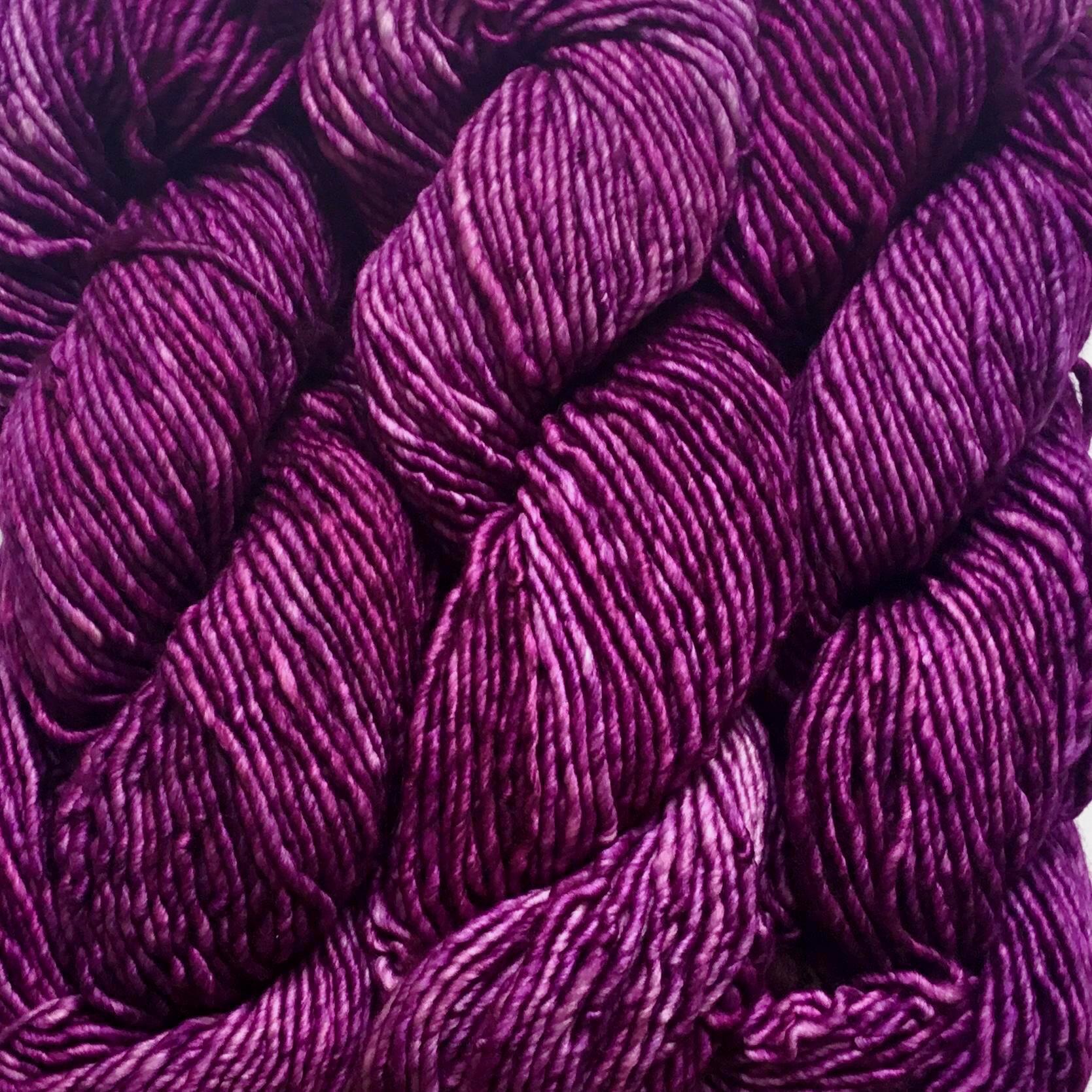 Malabrigo Mecha Yarn, Bulky weight yarn, 100% Merino Wool, 091 glaze