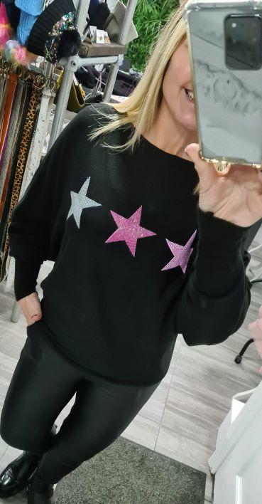 Three star jumper online