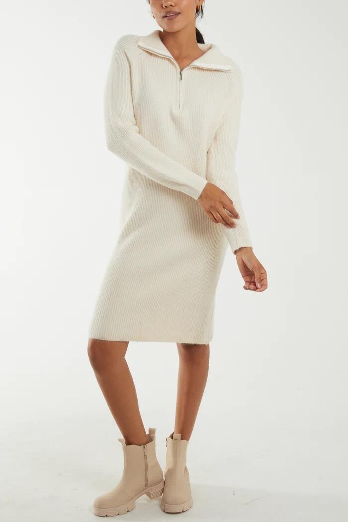 Zip jumper dress outlet