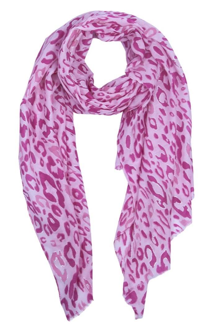 Animal print scarf