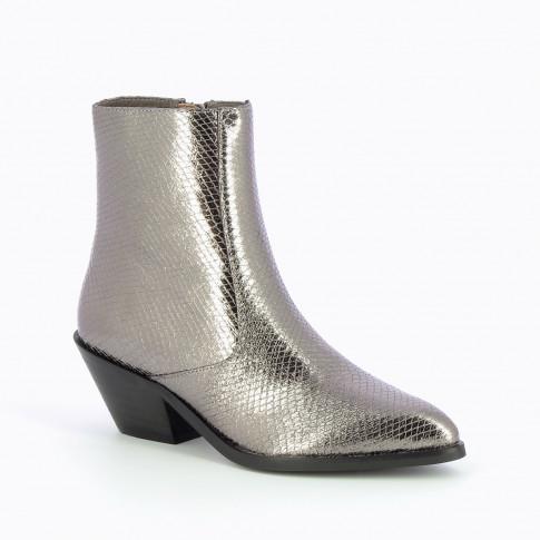 Marcel snake outlet effect ankle boots