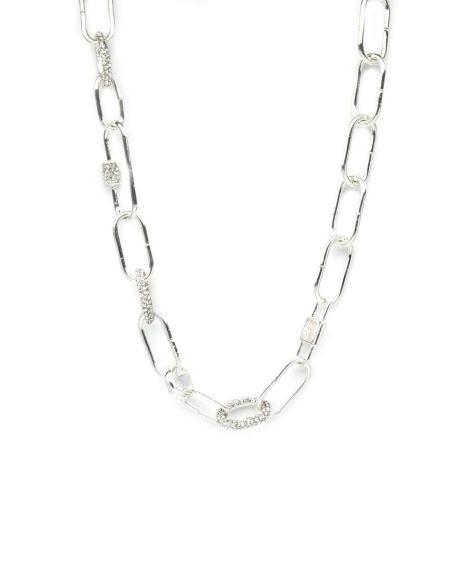 Diamante links necklace