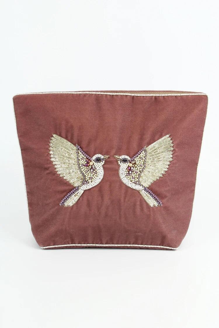 Turtle dove make up bag