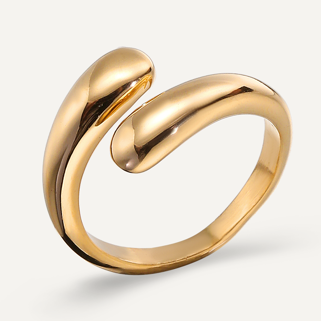 Open Rong Ring Gold Vibes open ring