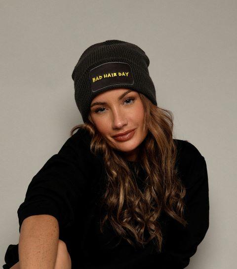 Embroidered beanie