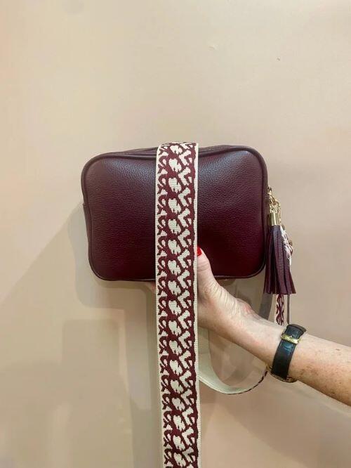 Double zip crossbody