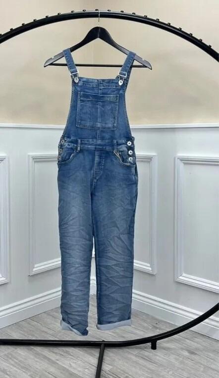 Denim dungaree