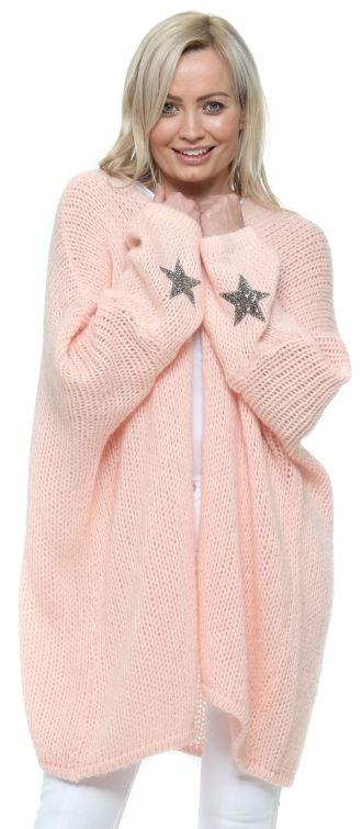 Mohair star cardigan