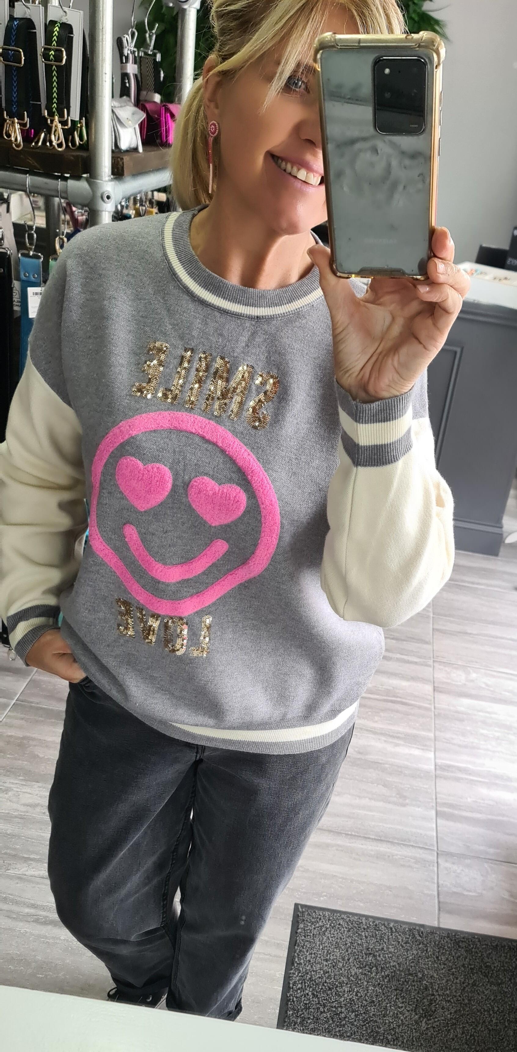 Smile & love jumper