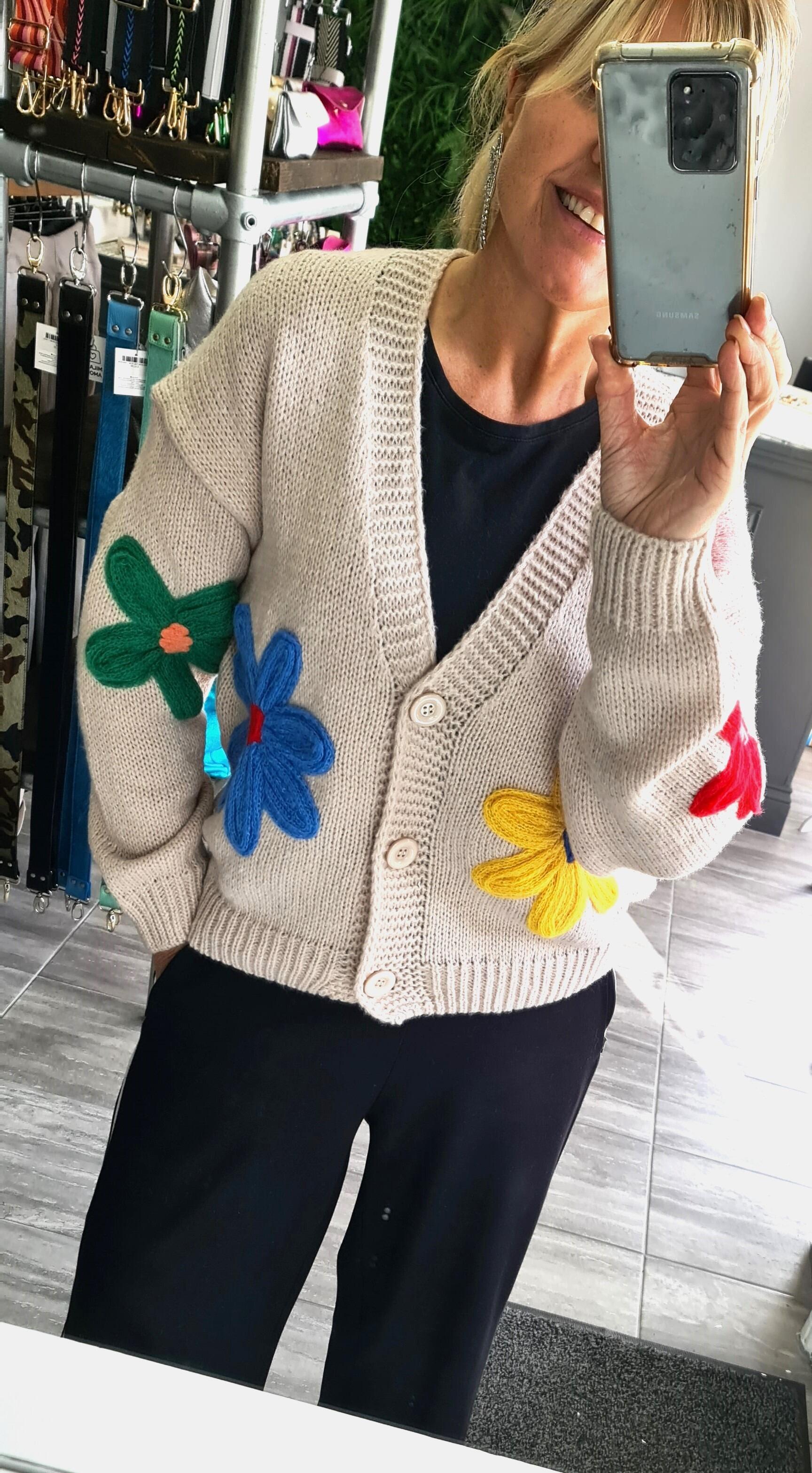 Cardigan flower clearance