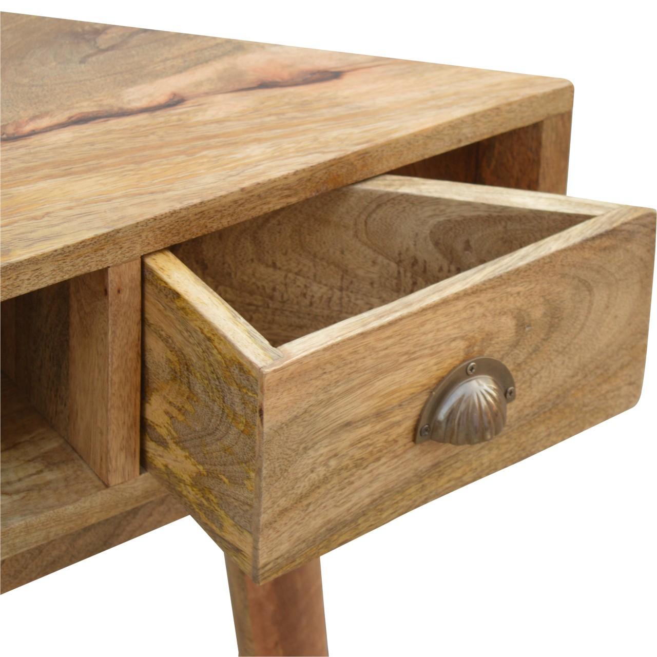Solid Wood Corner Writing Desk