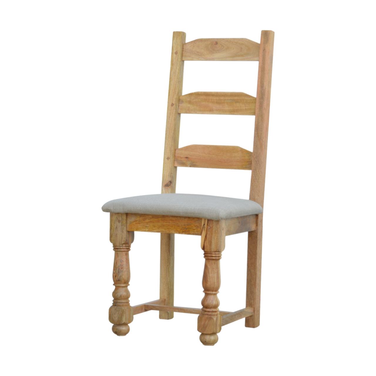 Granary Royale Dining Chair With Linen Seat Pad Set Of 2