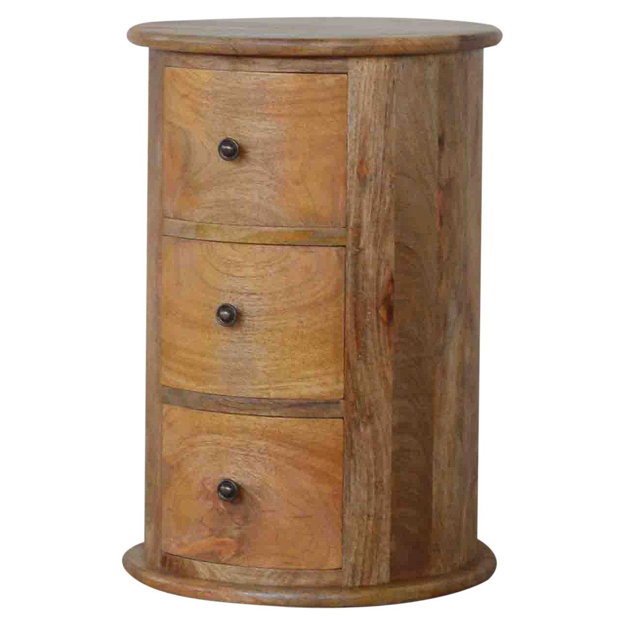 Drum Chest With Three Drawers