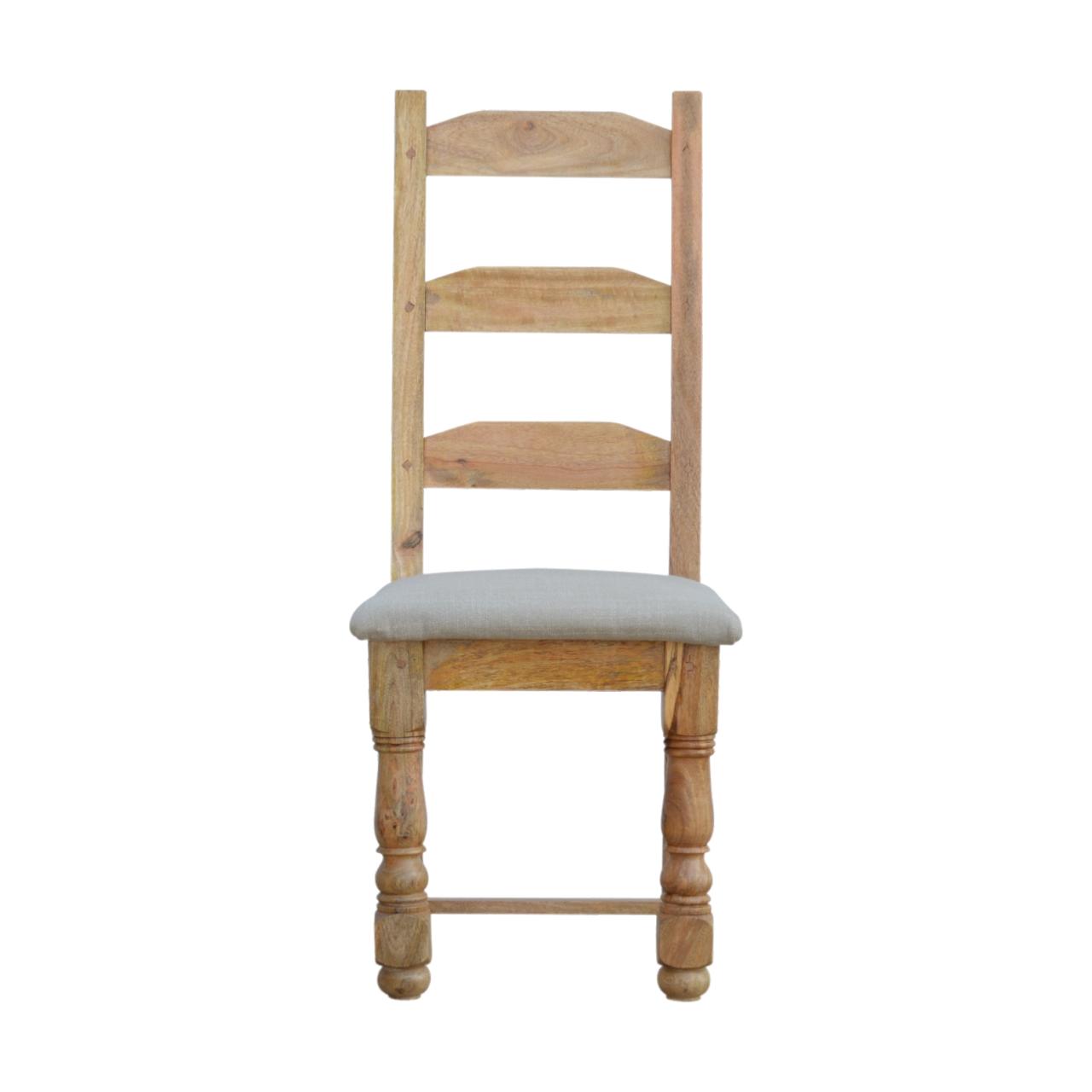 Granary Royale Dining Chair With Linen Seat Pad Set Of 2