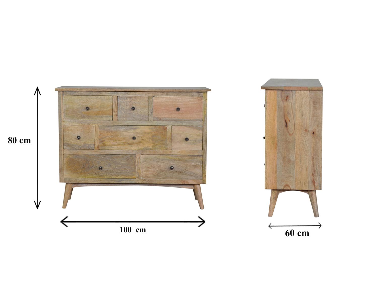 Nordic Style Chest With 8 Drawers