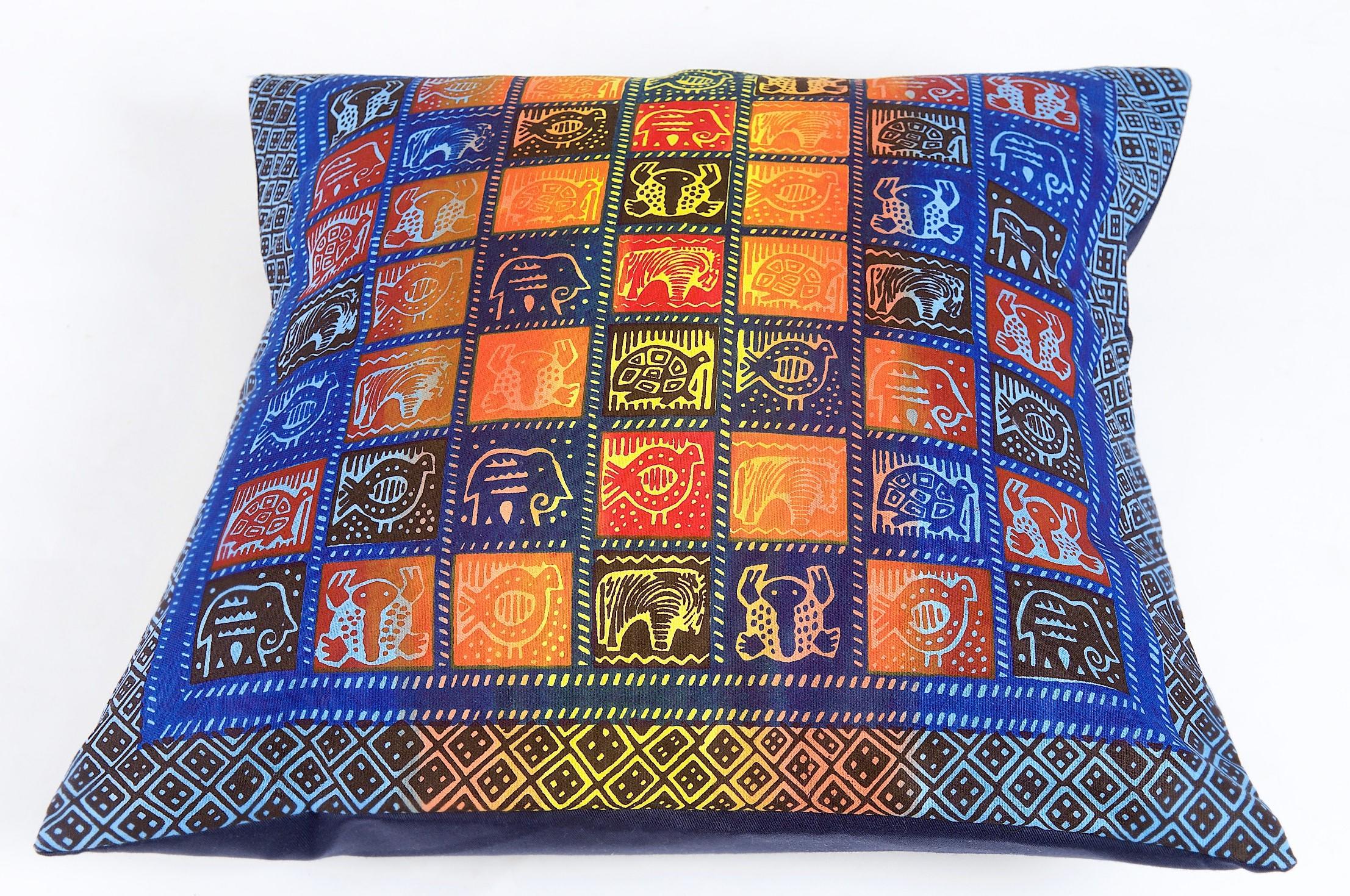 African cushion covers (set of 3)