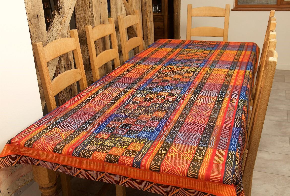 African Tablecloth, handmade in Zimbabwe