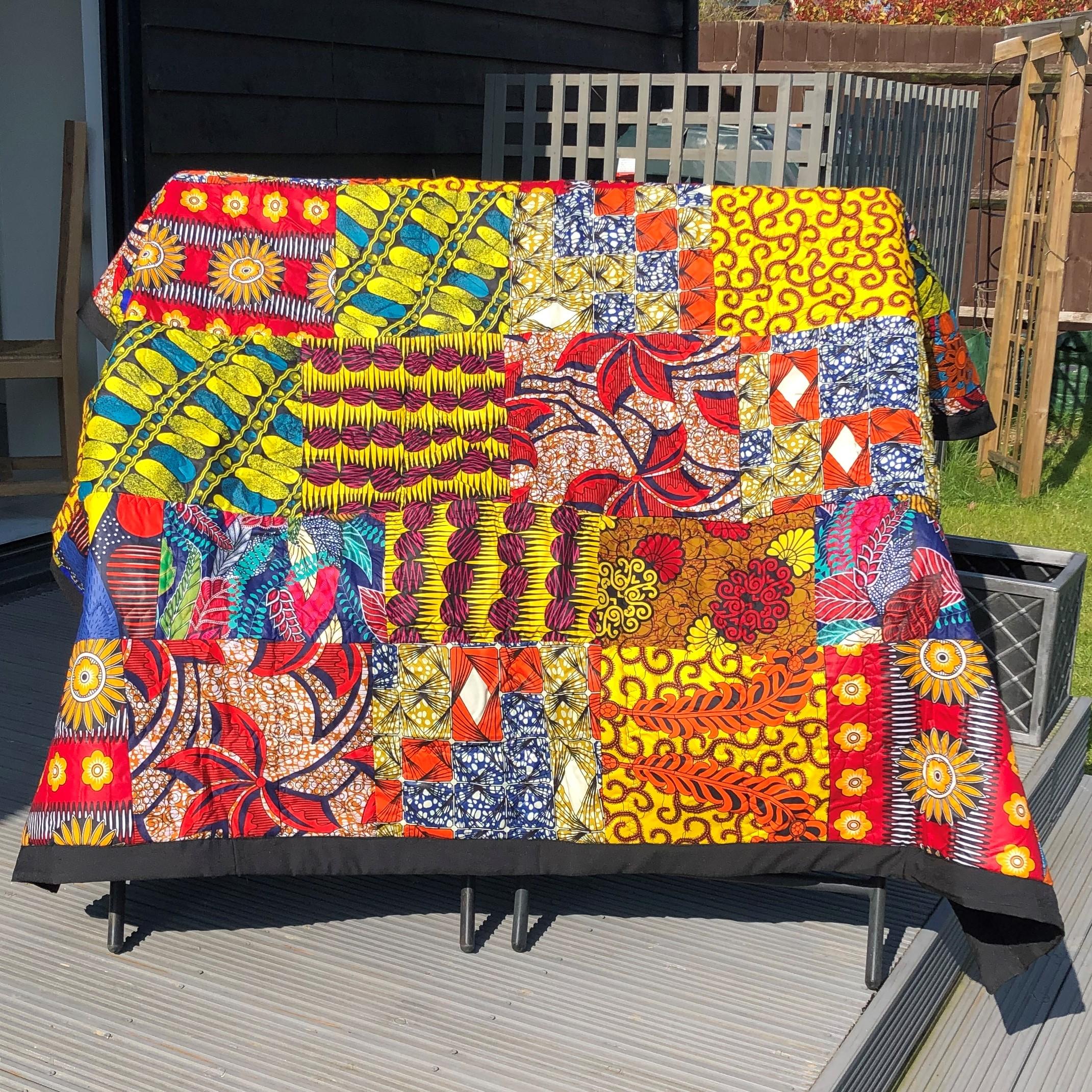 African Patchwork Quilts, handmade in Zimbabwe by rural women artisans