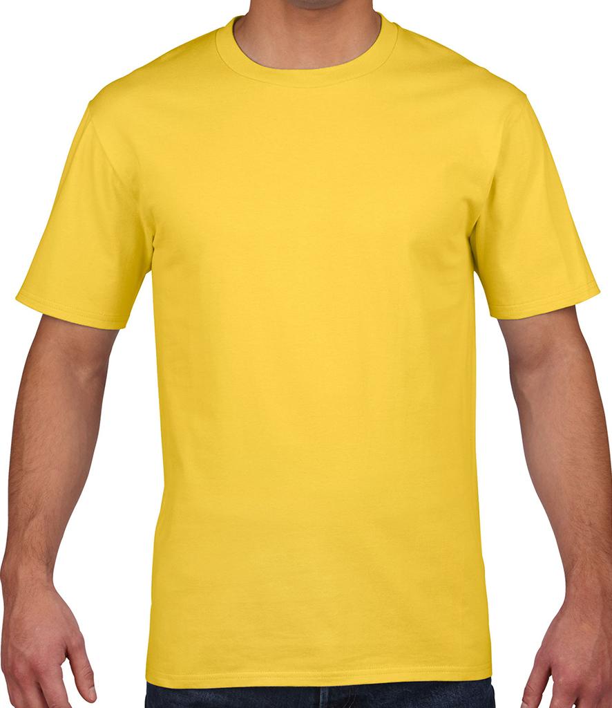 daisy yellow premium gildan tshirt