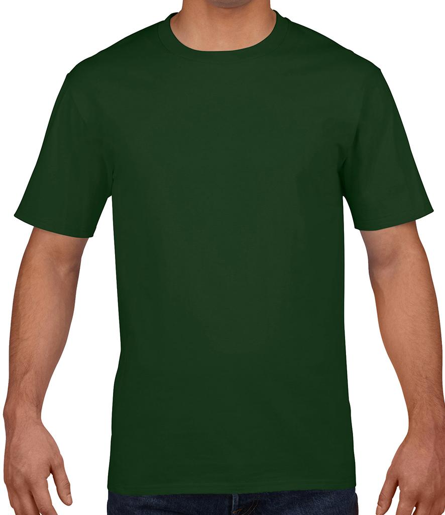 forest green premium gildan tshirt