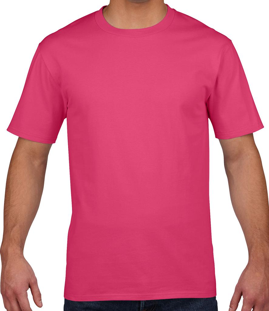 heliconia pink premium gildan tshirt