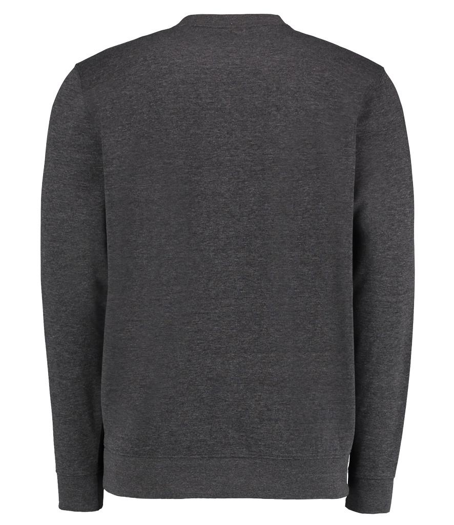 dark grey marl klassic sweatshirt back
