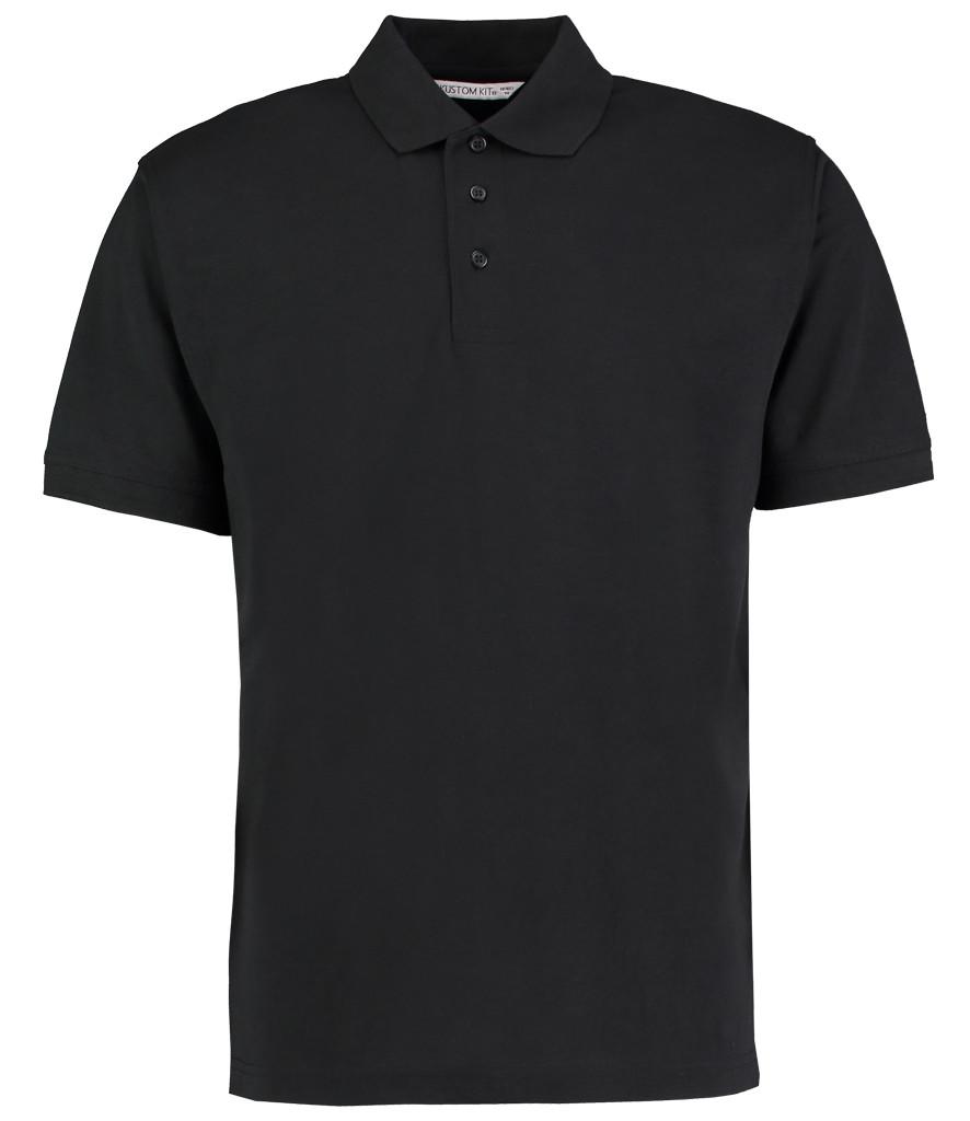 black kustom kit polo shirt