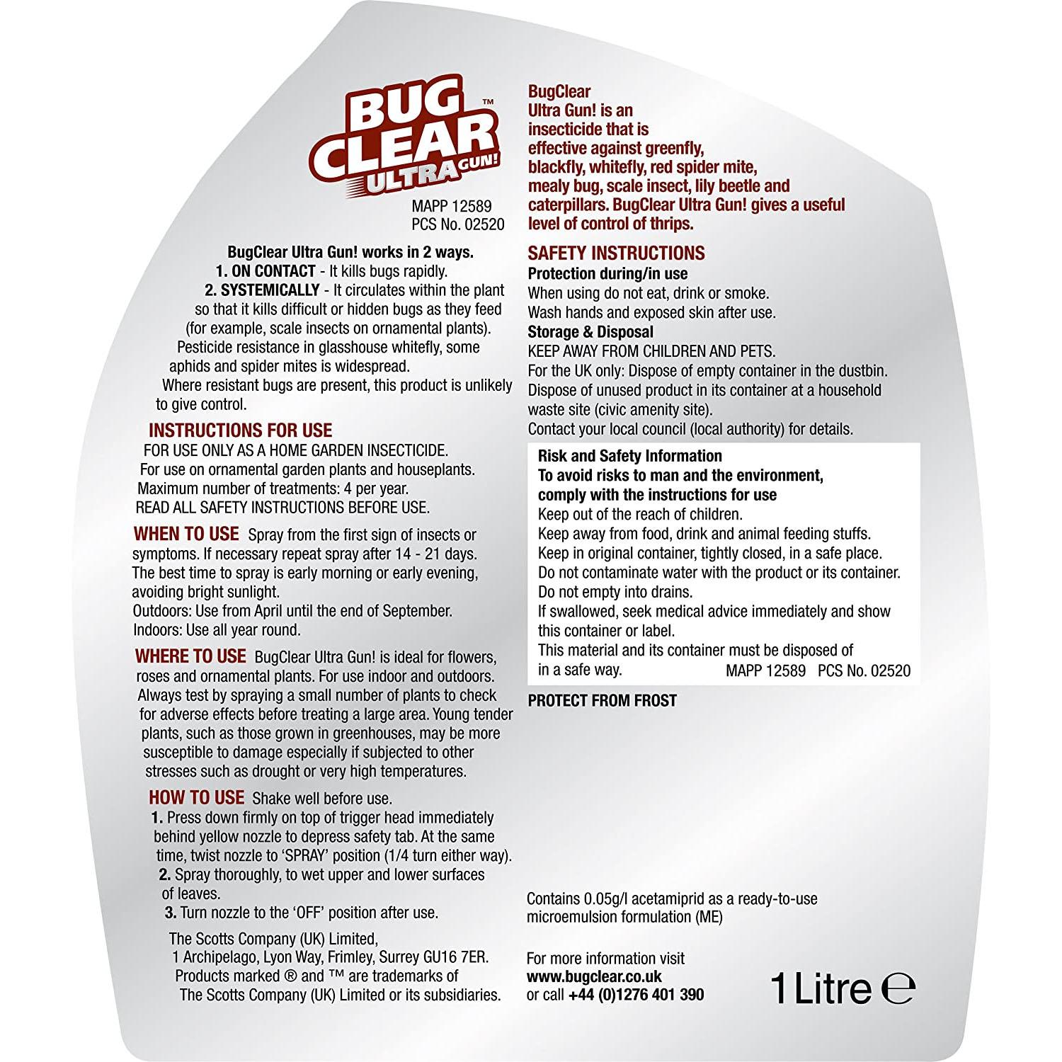 Bugclear ultra info