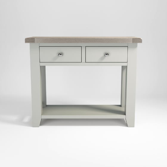 Console table front view