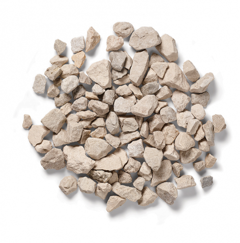 Cotswold stone chippings detail