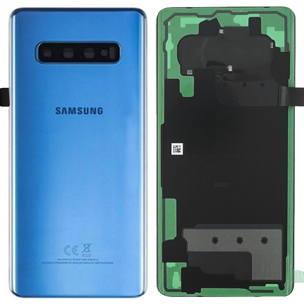 Samsung G975F Galaxy S10+ Battery Cover - Prism Blue GH82-18406C